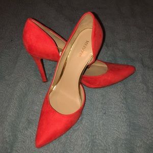Merona microsuede heels